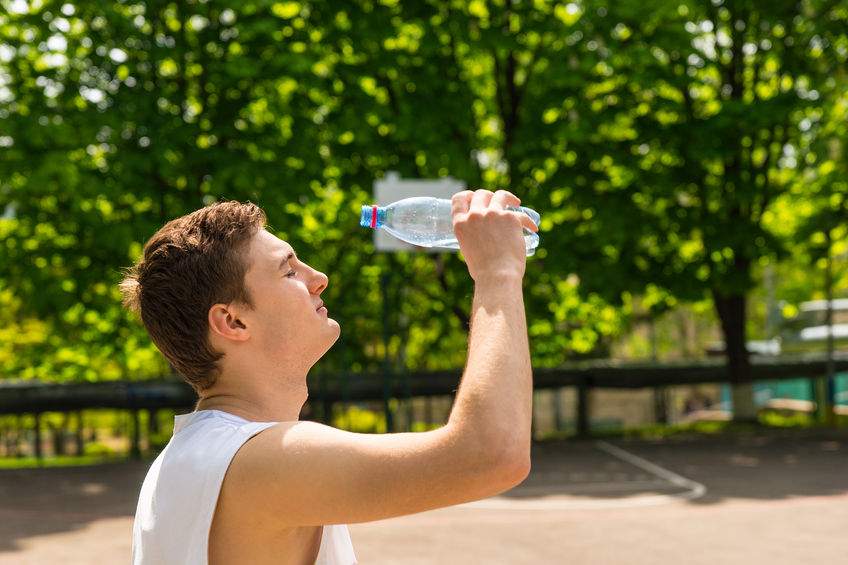 On warmer days, pay close attention to your hydration